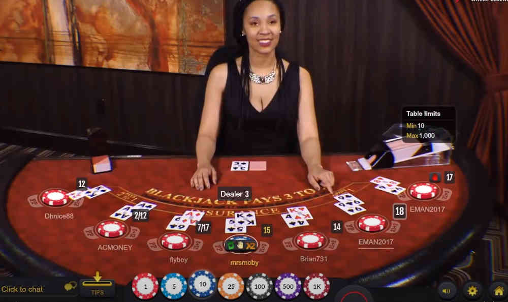 BetRivers Casino live blackjack games
